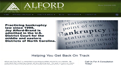 Desktop Screenshot of alfordlawfirm.com